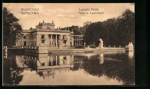 AK Warschau, Lazienki Palast