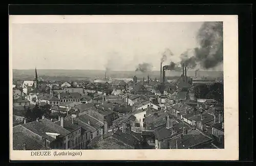 AK Dieuze /Lothringen, Panorama