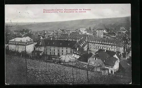AK Rappoltsweiler, Gesamtansicht des Klosters