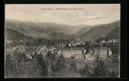 AK Wesserling, Haute-Alsace, Wesserling et Vallee Haute