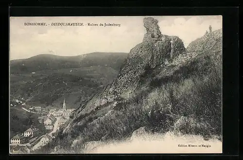 AK Bonhomme, Diedolshausen, Ruines du Judenburg