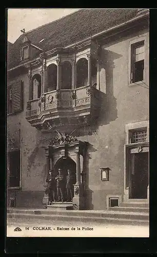 AK Colmar, Balcon de la Police