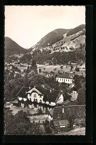 AK Urbes-Storckensohn, Le Chateau et l`Eglise