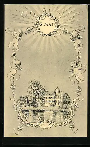 AK Hessen, Mutter- und Säuglingsfürsorge, Engeln, 6. Mai