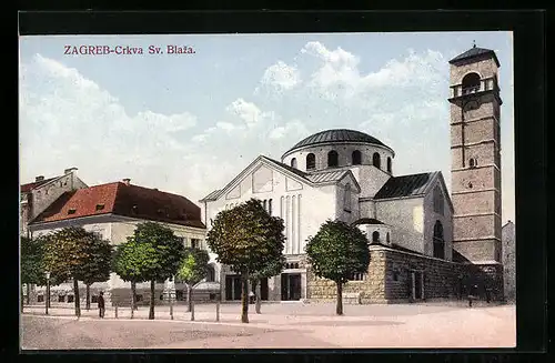 AK Zagreb, Crkva Sv. Blaza