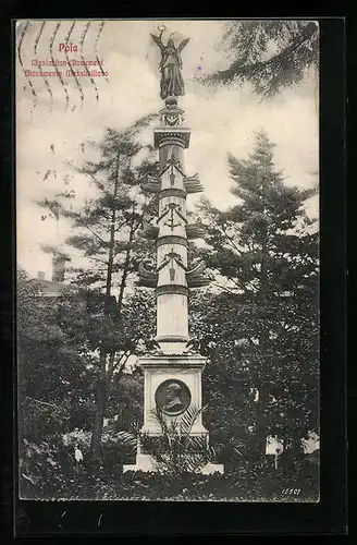 AK Pola, Maximilian-Monument