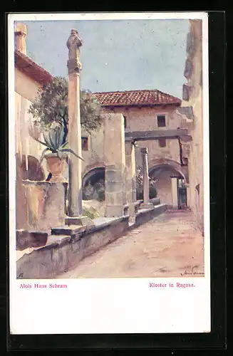 AK Ragusa, Ansicht Kloster
