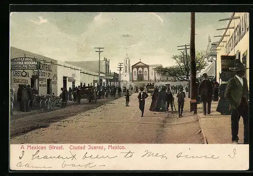 AK Ciudad Juarez, A Mexican Street