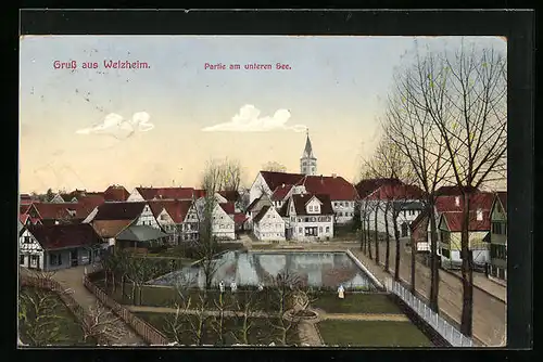 AK Welzheim, Partie am unteren See