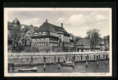 AK Kiel, Studentenheim Seeburg u. Kunsthalle