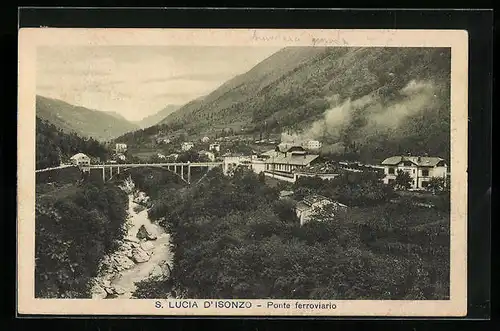 AK S. Luca D`Isonzo, Ponte ferroviario