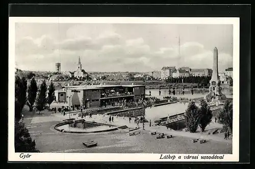 AK Györ, Latkep a vdrosi uszodaval
