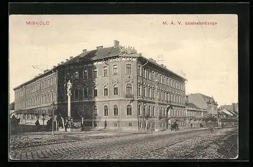 AK Miskolc, M. A. V. üzletvezetösege