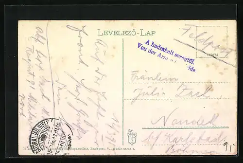 AK Sátoraljaujhely, Kazinczy utca