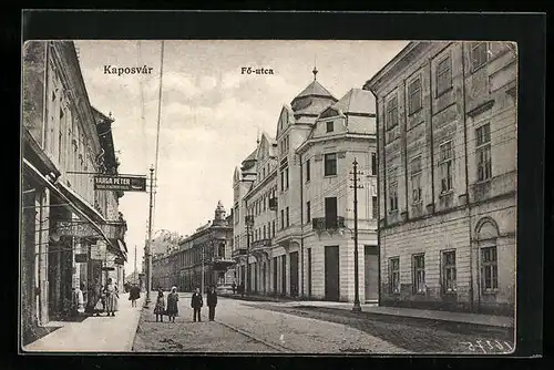 AK Kaposvár, Fö-utca