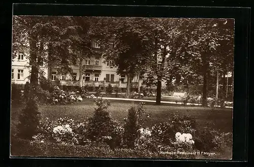 AK Bad Rothenfelde /Teutoburgerwald, Kurhaus-Restaurant H. F. Meyer