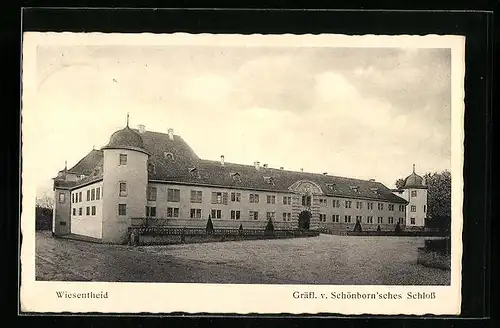 AK Wiesentheid, Gräfl. v. Schönborn`sches Schloss