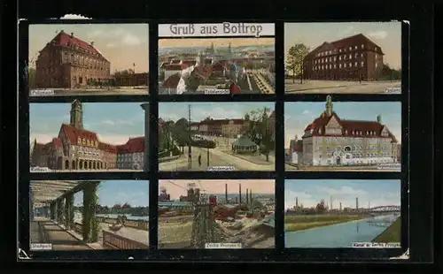 AK Bottrop, Polizeiamt, Zeche Prosper, Gymnasium