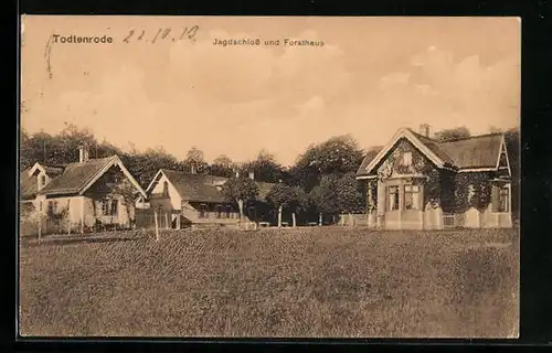 AK Todtenrode, Jagdschloss und Forsthaus
