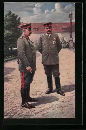 AK Kaiser Wilhelm II. in Uniform