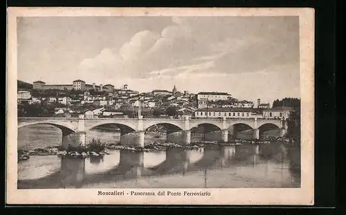 AK Moncalieri, Panorama dal Ponte Ferroviario