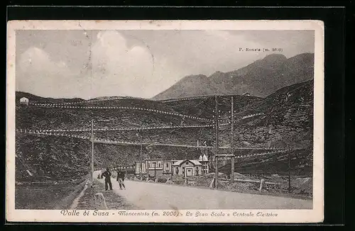AK Moncenisio, Valle di Susa, La Gran Scola e Centrale Elettrica