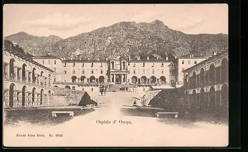 AK Oropa, Ospizio, Fassade