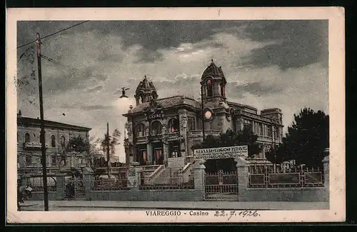 AK Viareggio, Casino, Fassade