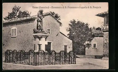 AK Verna, Monumento di S. Francesco e Cappella di S. Pasquale