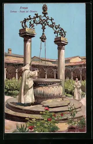 AK Firenze, Certosa - Pozzo del Chiostro