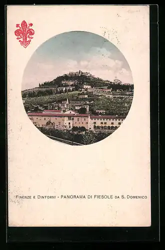AK Firenze e Dintorni, Panorama di Fiesole da S. Domenico