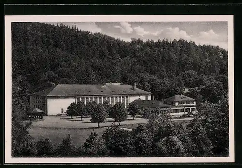 AK Ilmenau i. Thür. Wald, Festhalle mit dem Park-Cafe