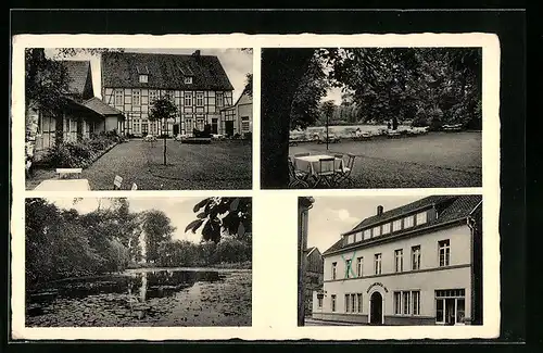 AK Wiedenbrück, vor dem Hotel Reckenberger Hof