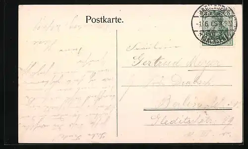 AK Marienberg i. Sa., Generalansicht der Stadt, Blick zur Kirche