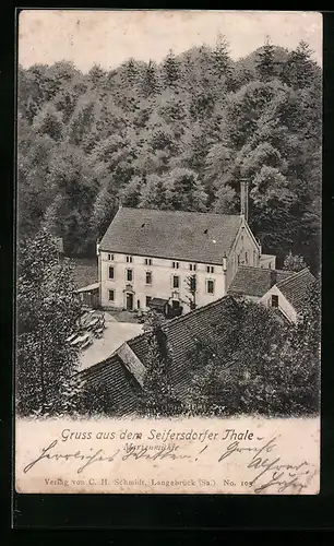 AK Seifersdorfer Thal, an der Marienmühle