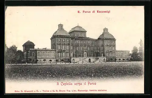 AK Racconigi, R. Parco, Il Castello verso il Parco