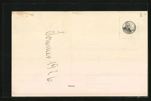 AK Kinder, Eltern und Grosseltern in Bademode im Meer