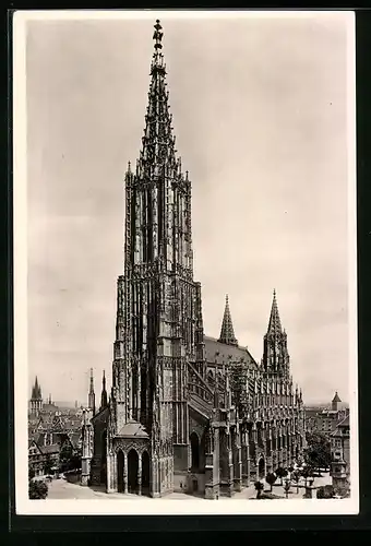 Foto-AK Deutscher Kunstverlag, Nr. 3: Ulm, Das Münster