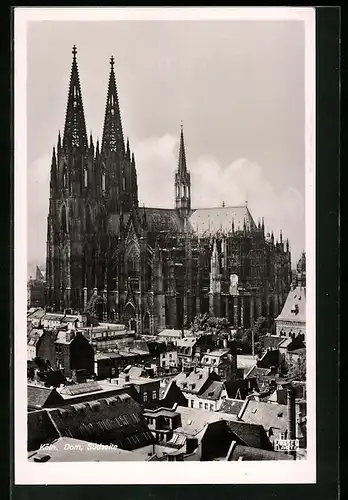 AK Köln, Dom, Südseite