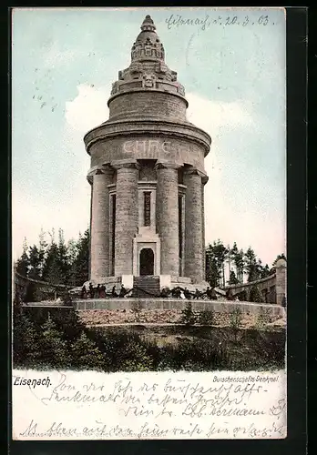 AK Eisenach, Burschenschafts-Denkmal