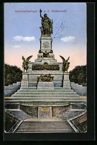 AK Nationaldenkmal a. d. Niederwald