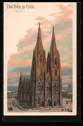 Lithographie Köln, Der Dom