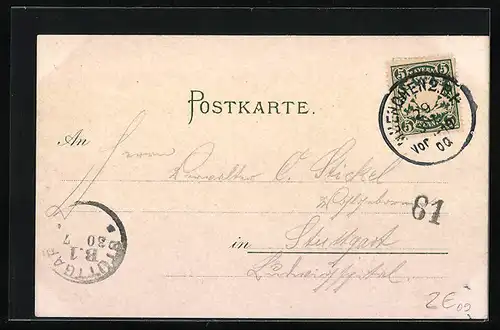 Lithographie München, Frauenkirche