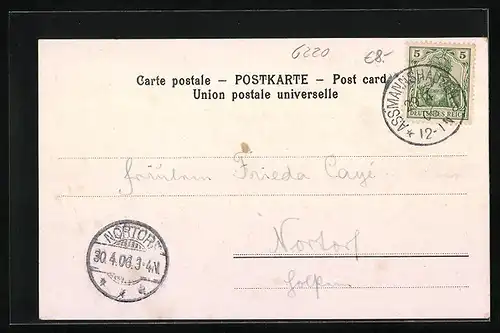 AK National-Denkmal Niederwald