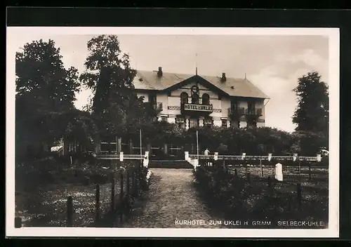 AK Sielbeck-Uklei, Kurhotel zum Uklei H. Grimm