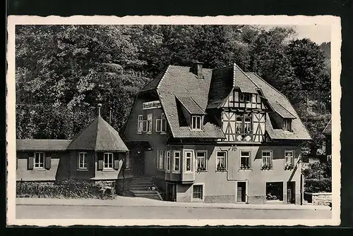 AK Triberg i. Schwarzwald, Gasthaus und Pension Höhle