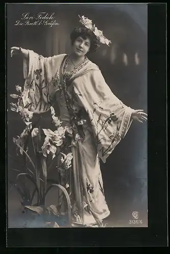 AK Sàri Fedà in der Operette Die Brett`l-Gräfin