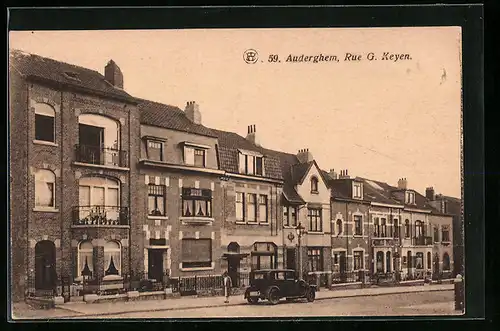 AK Brüssel / Bruxelles, Auderghem, Rue G. Keyen