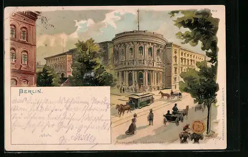 Lithographie Berlin-Kreuzberg, Museum für Völkerkunde