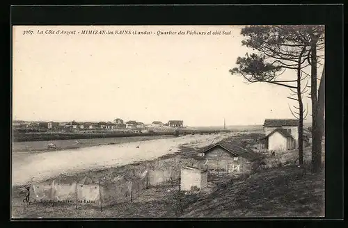 AK Mimizan-les-Bains /La Côtel d`Argent, Panorama